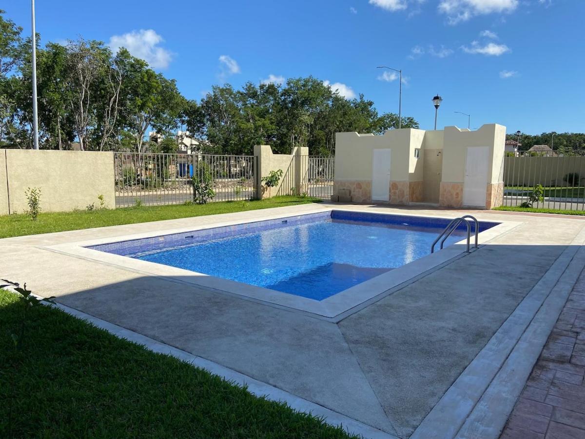 Angels Beach Condo Con Piscina, Parking Y Parque Playa del Carmen Exteriör bild